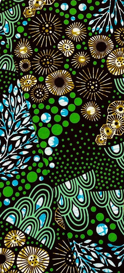 Nhyira Blessing African Print Midi Skirt | Ankara Cotton