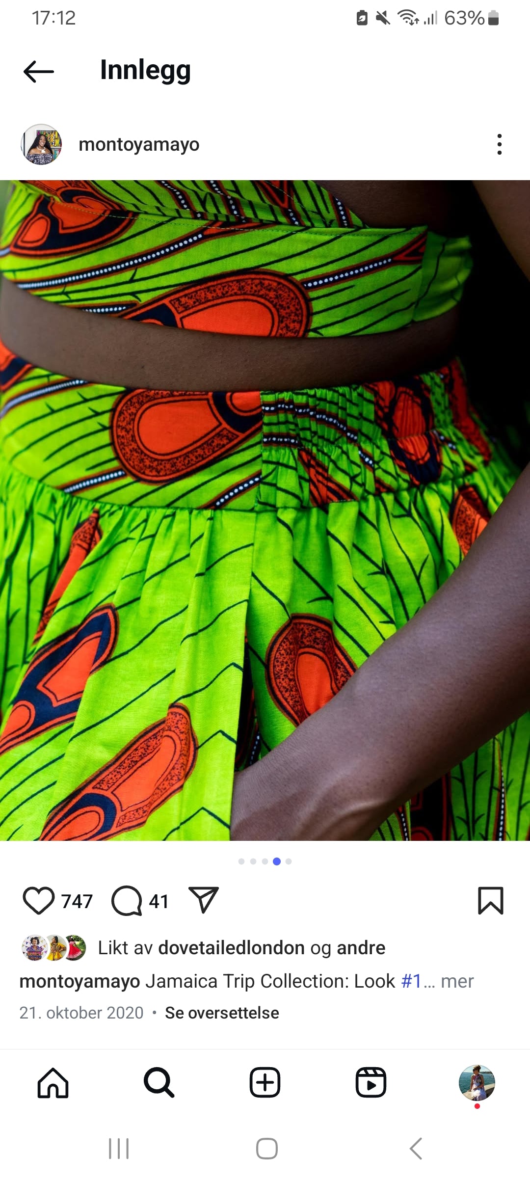 Asata “Princess” African Print Midi Skirt – Limited Edition