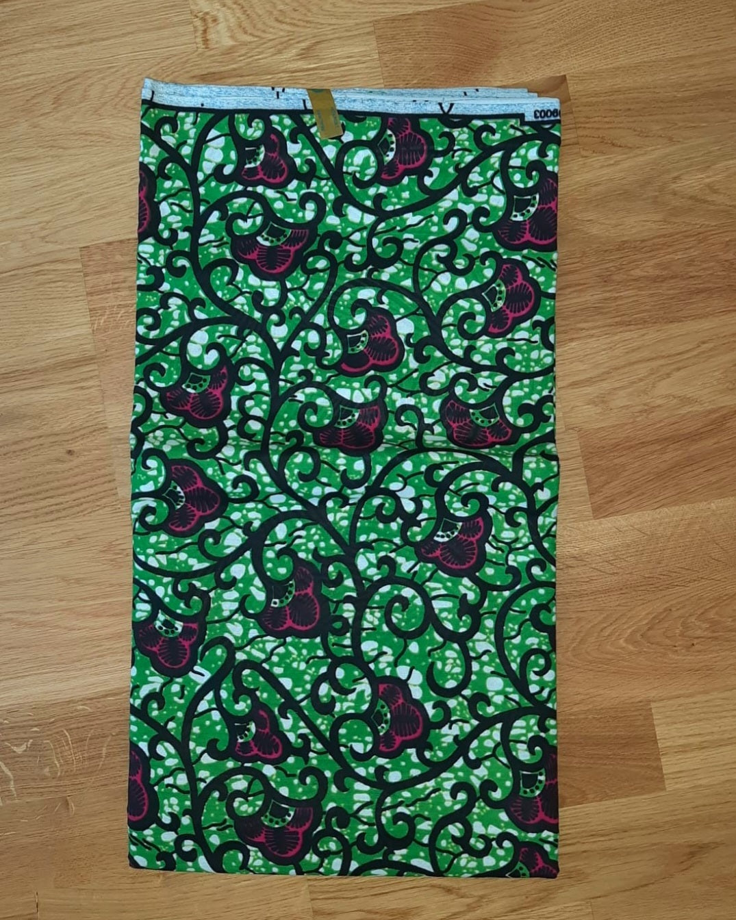 Classic Rectangular African Fabric Print Headwrap Headtie – 50×180 cm