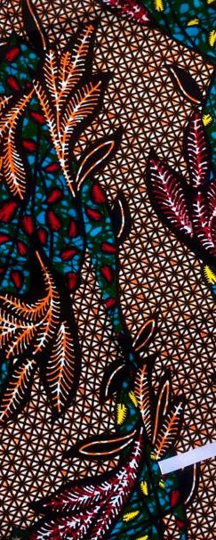 Akoma The Heart African Print Midi Skirt | Ankara Cotton