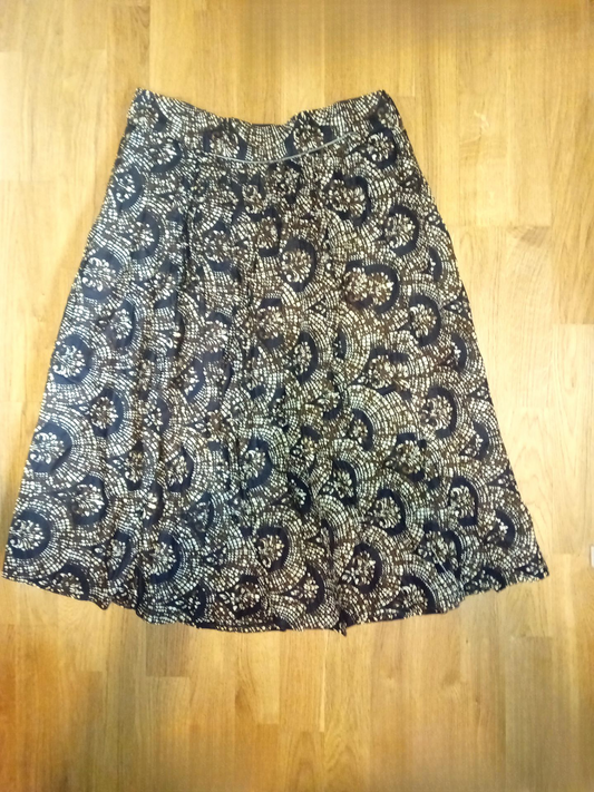 Ebele ''Compassion'' African Print Midi Skirt – Limited Edition